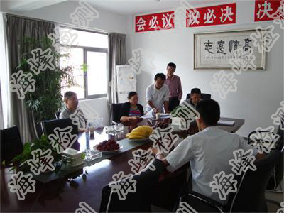 合肥市衛(wèi)生局衛(wèi)生監(jiān)督所領(lǐng)導(dǎo)一行對我司進行視察