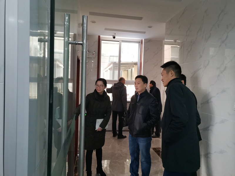 市紀委副書記、市監(jiān)察委副主任左學和來我司參觀調(diào)研